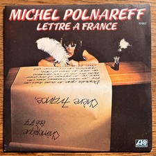 Michel Polnareff – Lettre A France - Vinyle 45T - 1970's - Near Mint