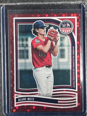Metz, Blaine - 2024 USA Baseball Stars & Stripes - 25/199
