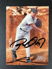 Russ Ortiz 1999 Skybox Thunder Giants In Person IP TTM Signed Auto Autograph