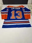 KEN LINSEMAN SIGNED INSCRIBED EDMONTON OILERS CUSTOM HOCKEY JERSEY JSA COA
