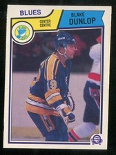 1983-84 O-Pee-Chee #314 Blake Dunlop