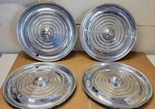 Vintage 1956 Oldsmobile 15 Hubcaps Custom Hot Rat Street Rod Low Rider Vintage 1956 Oldsmobile 15 Hubcaps Custom Hot Rat Street Rod Low Rider