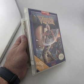 Code Name Viper - Box Only - Nintendo Nes - Authentic Slip Art (No Game)
