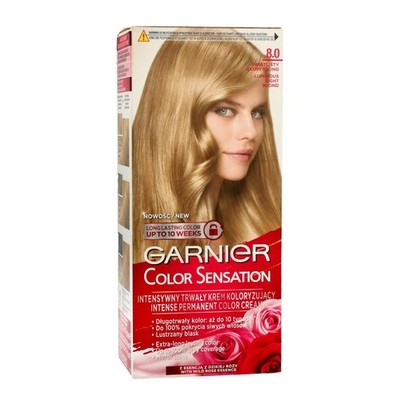 GARNIER Color Sensation Haarfarbe 8.0 Brillantes Hellblond