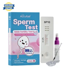 Accufast Sperm Test Kit For Male Pregnancy Preparation Sperm Count Test