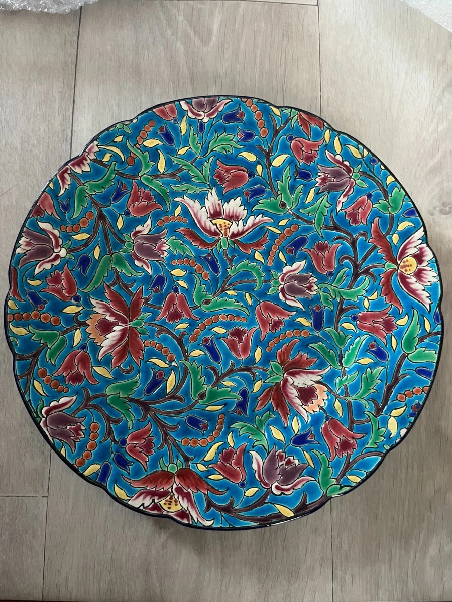 Assiettes Longwy art déco modèle Brest