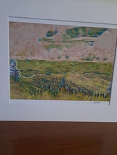 Photo Print Of Blueridge Mountain Tennessee Edited 8x10 Matted total size 11x14