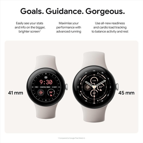 Google Pixel Watch 3 (41 mm) – Android smartwatch with heart rate tracking - 第 4/10 張圖片