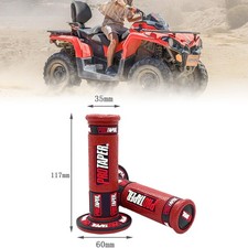 7/8" 22mm 24mm Motorcross Handle Grips Dirt Bike Truster Pro taper Black RED