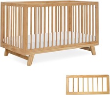 3-in-1 Astin Convertible Baby Crib - Including Toddler Guard Rail Grows with