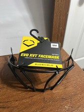 Evoshield Evo XVT Softball Facemask S Black Steel For XVT Batting Helmets NWT