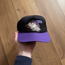 Vintage Taz Tasmanian Devil Black Mens SnapBack 90s Looney Tunes Cartoon Classic