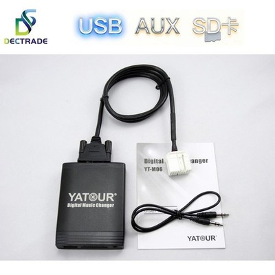Digital CD Music Changer USB SD AUX Radio For Fiat Suzuki Opel 14pin PACR-Series