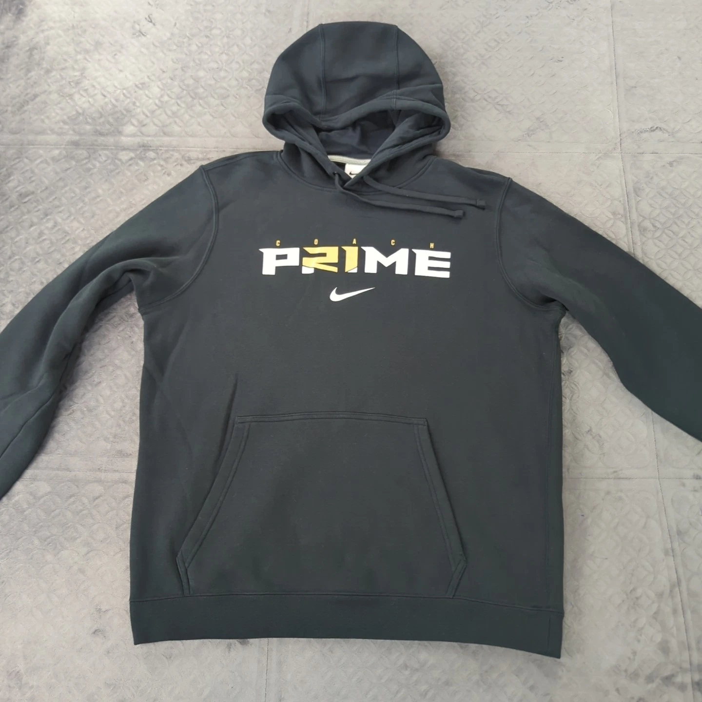 Nike Coach Prime Felpa con Cappuccio Colorado Buffaloes Manica Lunga Nero Uomo Medium