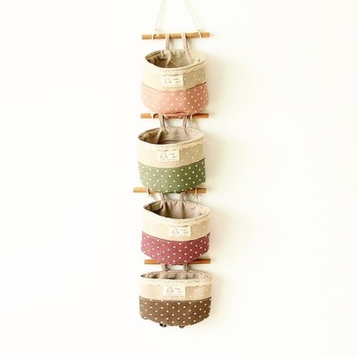 4 Pcs Wandorganizer Hängend Organisatorischer Wandhänge Wandspeicherbeutel