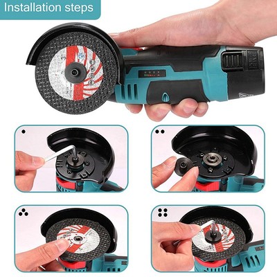 Mini Winkel Grinder Pinsel Cutter 12V Cordless Kleine Polieren Maschine Schneide