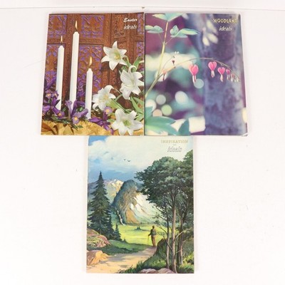 Ideals Magazine 1964 Lot of 3 Easter Woodland Inspiration