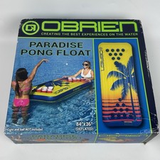 Paradise Pong Float Inflatable Floating Water Game 6' Foot Pool Party Lounger