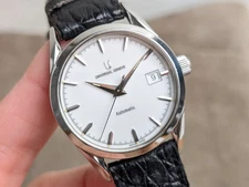 Rare Universal Geneve 871.171 Automatic Silver Men's Watch Vintage 35mm