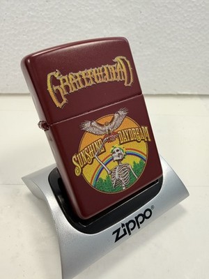 GENUINE Zippo Lighter THE GRATEFUL DEAD SUNSHINE DAYDREAM Merlot Finish NEW