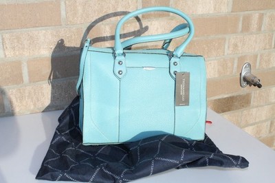 NEU Tignanello Damen Echt Leder Handtasche Türkis