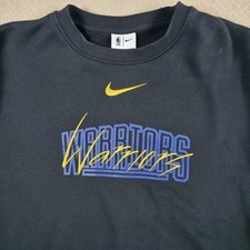 Nike Golden State Warriors Courtside Versus Sweatshirt Mens M NBA Color Block