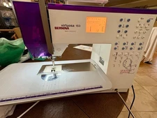 Bernina Virtuosa 153 QE sewing machine with large Sew Steady table