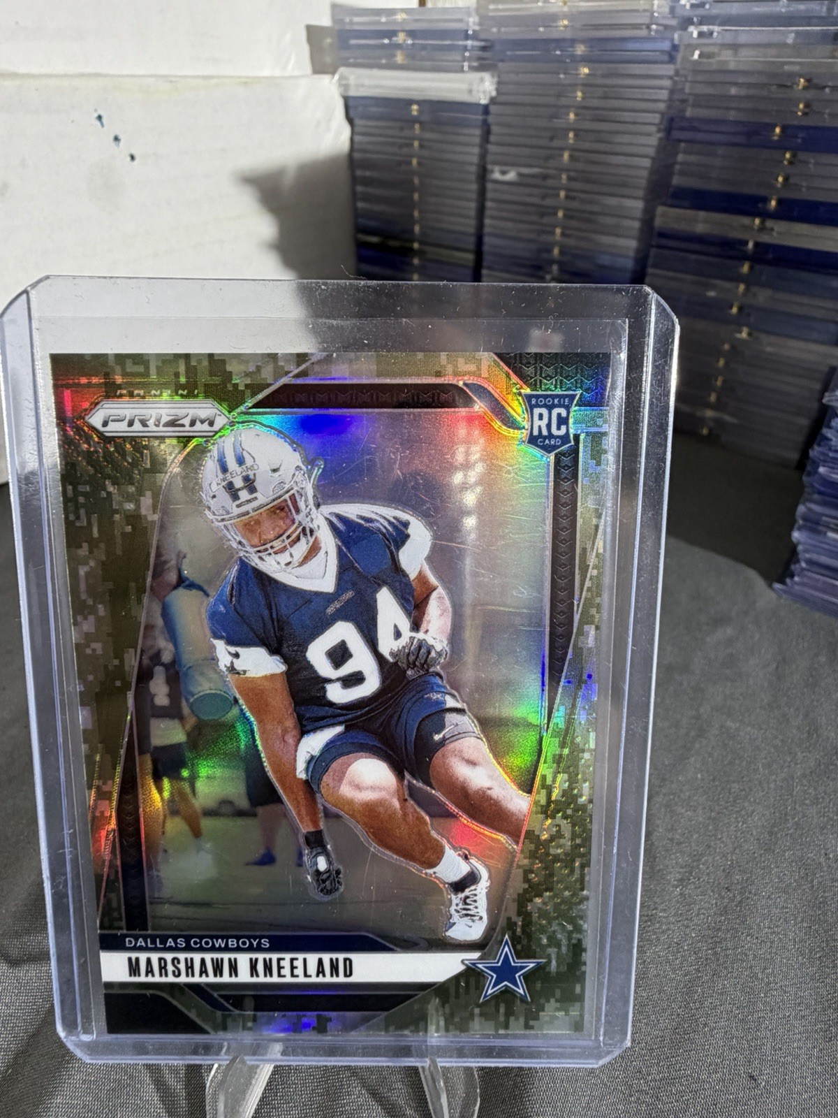 Marshawn Kneeland Panini Prizm #373 Forest Camo