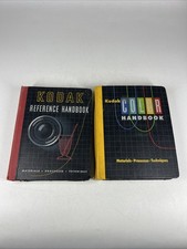 Kodak Color and Reference Handbook LOT Data Books Outdoors Film Vintage 40s 50s