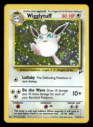 Wigglytuff 19/130 Base Set 2 Holo Rare