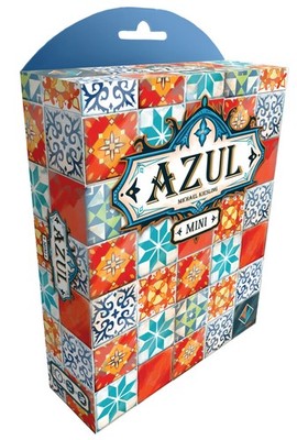 Asmodee Azul Mini Board Game - Portable Tile-Placement Fun, Mini, Multicolor