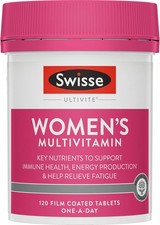 Swisse Ultivite Women's Multivitamin 60 or 120 Tablets Daily Wellness