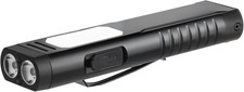 Rechargeable EDC Flashlight, Small Flat Flash Light, Pocket Magnetic Flashlights