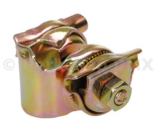 Bicycle seat "guts" seat clamp - YELLOW ZINC GOLD-ish