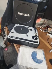 numark pt-01 Portable Turntable No 12v Power Adapter For Parts Only