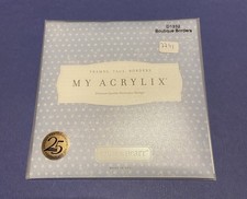 Close To My Heart My Acrlix stamp set D1332 Boutique Borders Used 