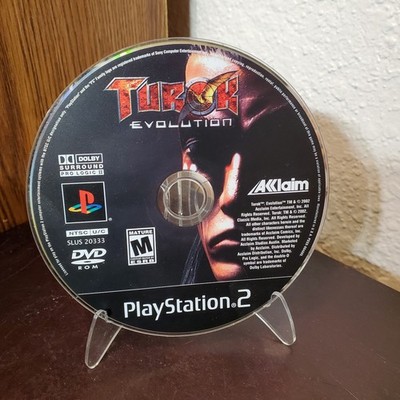 Turok: Evolution (Sony PlayStation 2, 2002) Disc Only