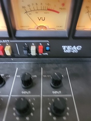 TEAC MB-20 Model-2A オーディオミキサー　メーターブリッジ Teac 2A 6-Channel Audio Mixer with MB-20 Meter Bridge Vintage Mid