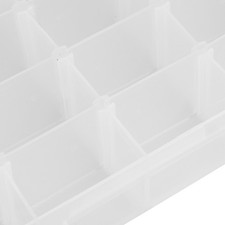120Pcs Floss Bobbins Embroidery Organizer Plastic Winding Board Cross Part.