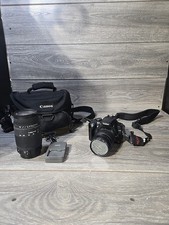 Canon Rebel Eos Rebel XT with Ef-s 18-55mm Sigma 70-300mm Lens read Charger
