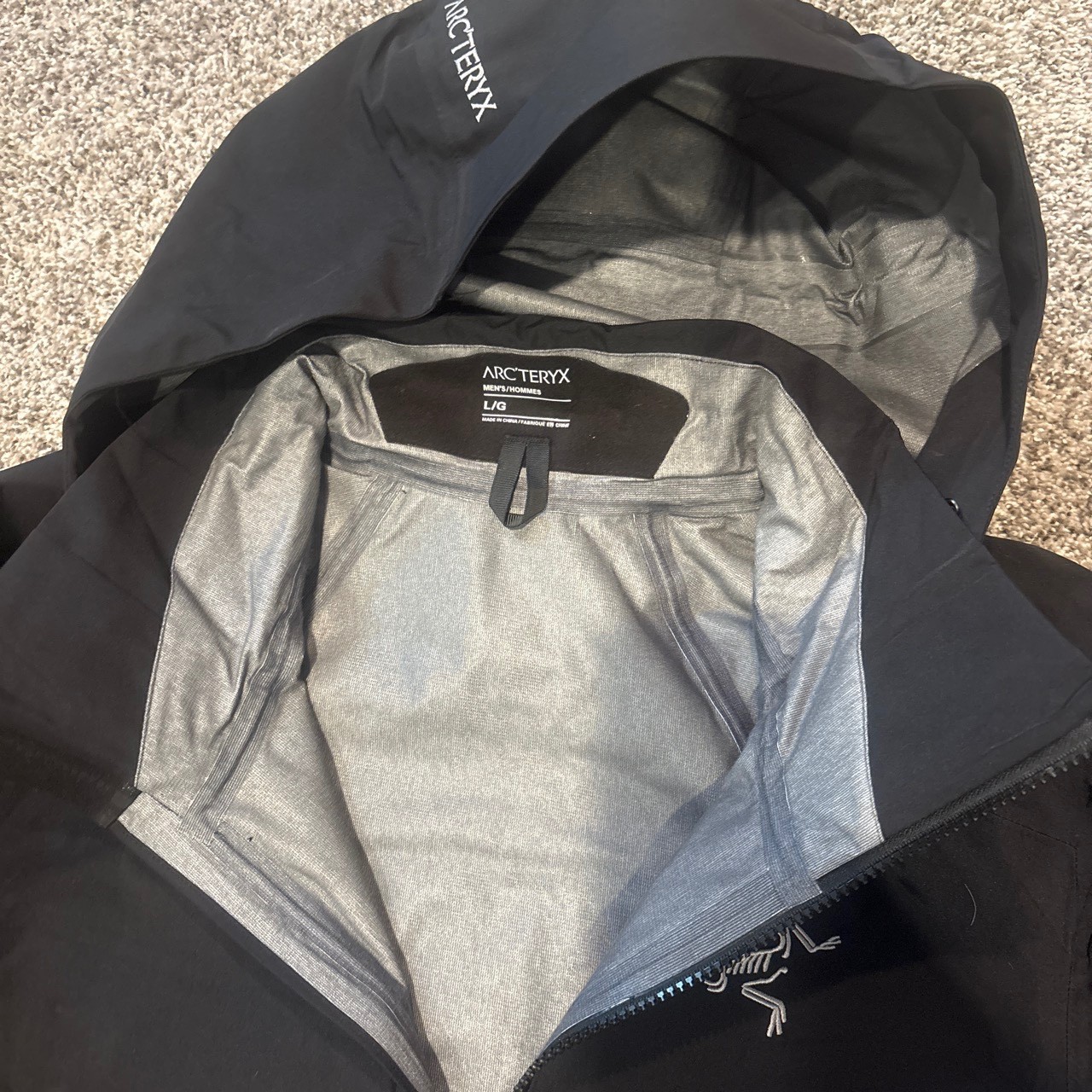 Black Arc’teryx Macai shell jacket | eBay