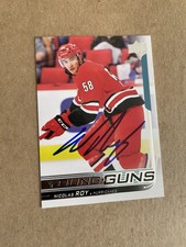 Nicolas Roy signed 18-19 Young Guns 476