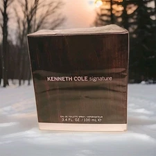 KENNETH COLE SIGNATURE FOR MEN 3.4 Fl Oz EDT SPRAY Sealed New 