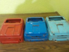 vintage buddy l pickup truck set of 3 cab without top for parts