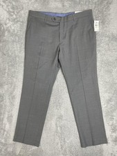 Tommy Hilfiger Suit Pants Mens 38x30 Gray Ryland Modern Fit Stretch Washable