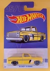 Hot Wheels 83 Chevy Silverado Ute NIB Yellow Car 2017 Long Card American Trucks