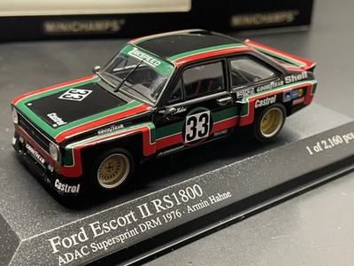 524 Ford Escort II RS 1800 A. Hahne DRM Supersprint 1976 Minichamps 1/43