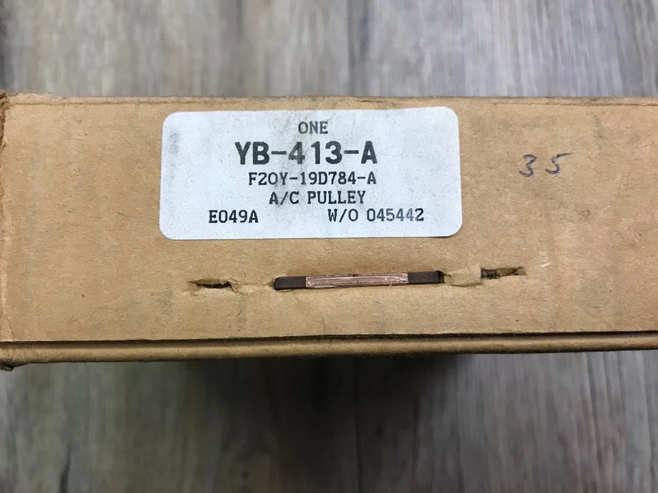 2001-2004 FORD MUSTANG NOS MOTORCRAFT ШКИВ КОМПРЕССОРА КОНДИЦИОНЕРА F2OY-19D784-A - Изображение 2 из 3