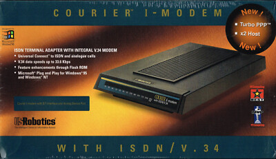 U.S.Robotics Courier I-Modem, extern, ISDN+V.34