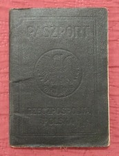 Jewish Poland 1940s Personal document man Aliyah  Israel survivor polish